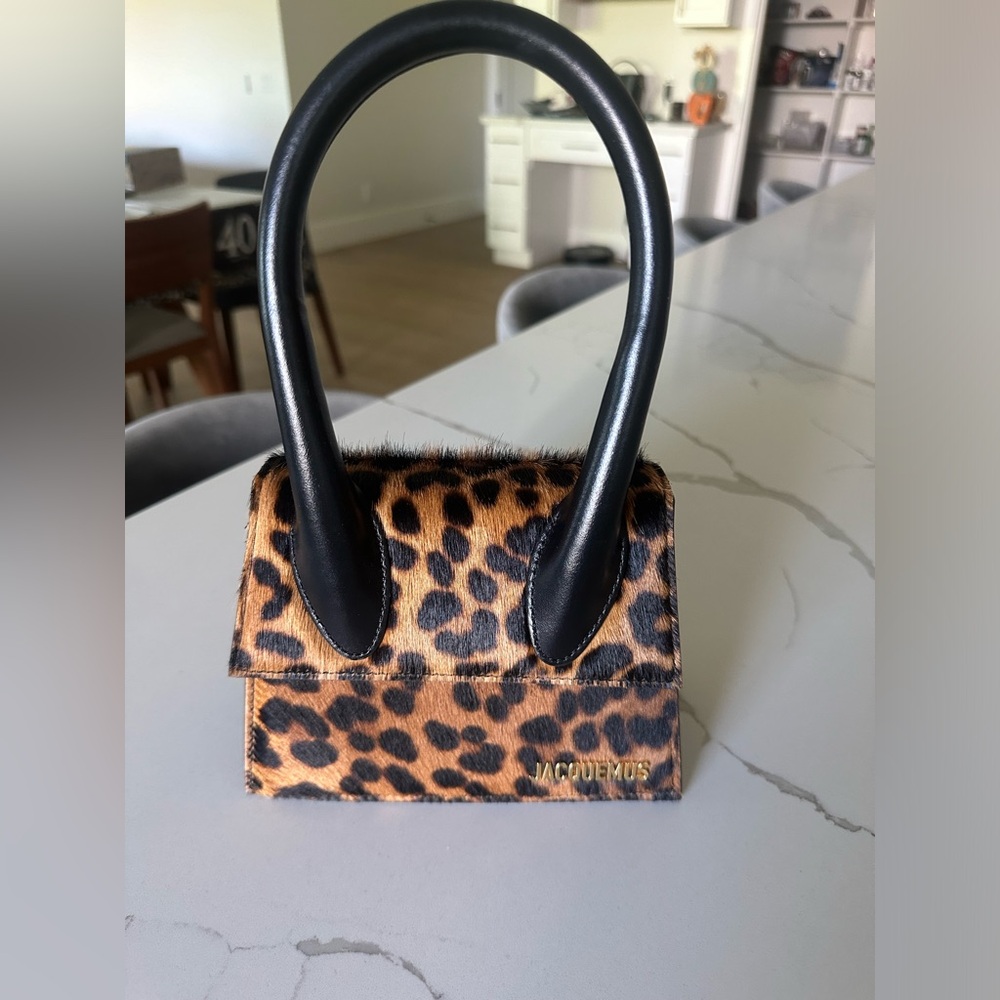 Jacquemus leopard bag - only worn once!